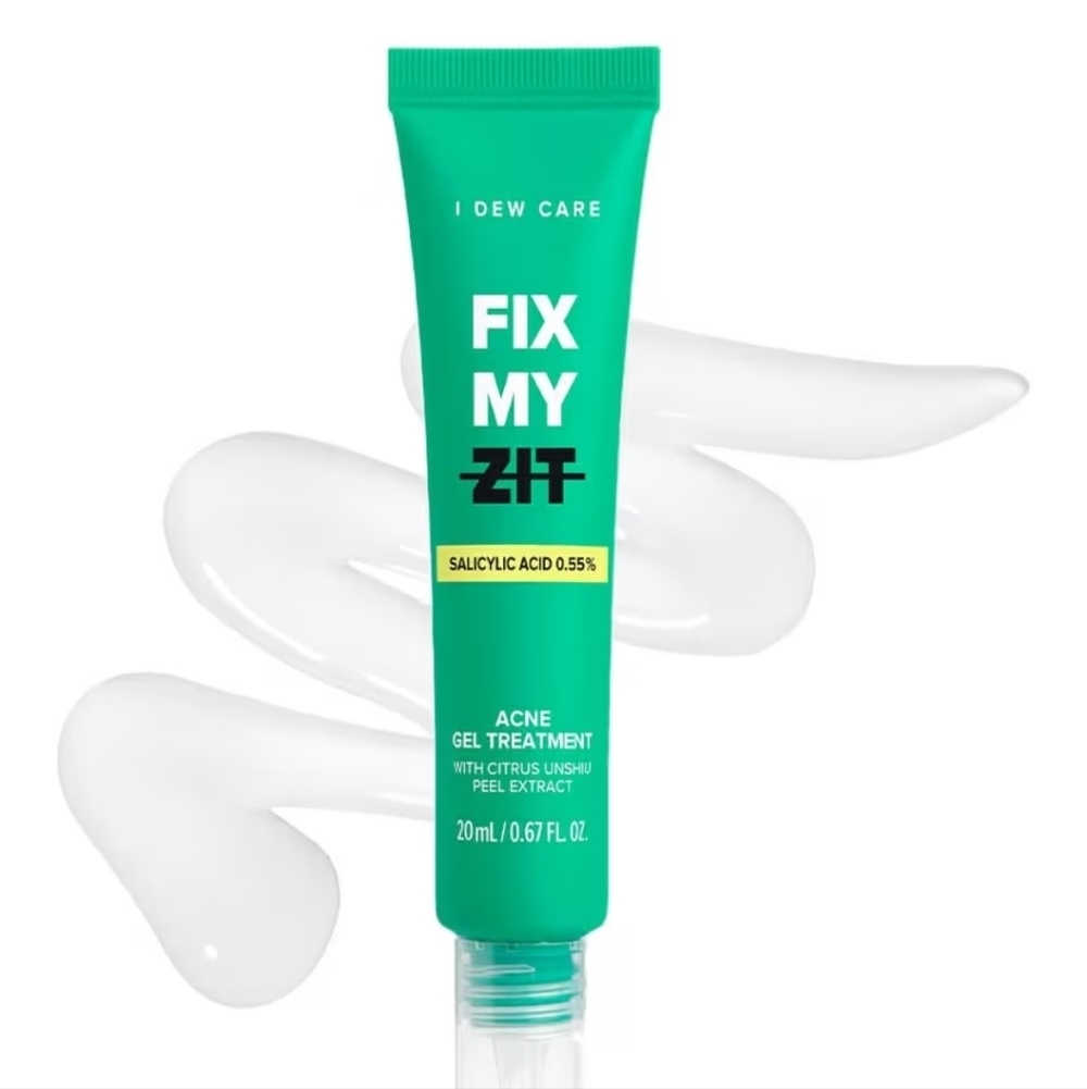 I Dew Care Fix My Zit Acne Gel Treatment 20ml New in Box